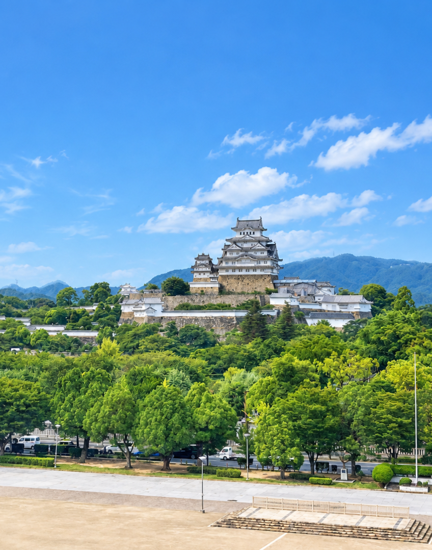 姫路城全景