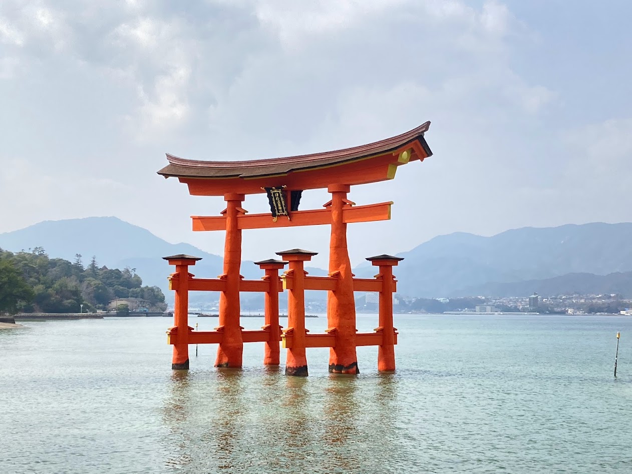 厳島神社と弥山