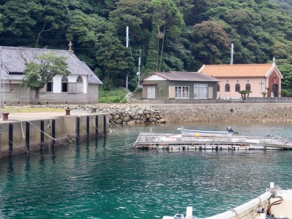 久賀島の集落