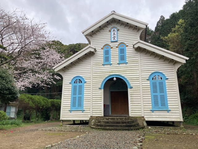 奈留島の江上集落