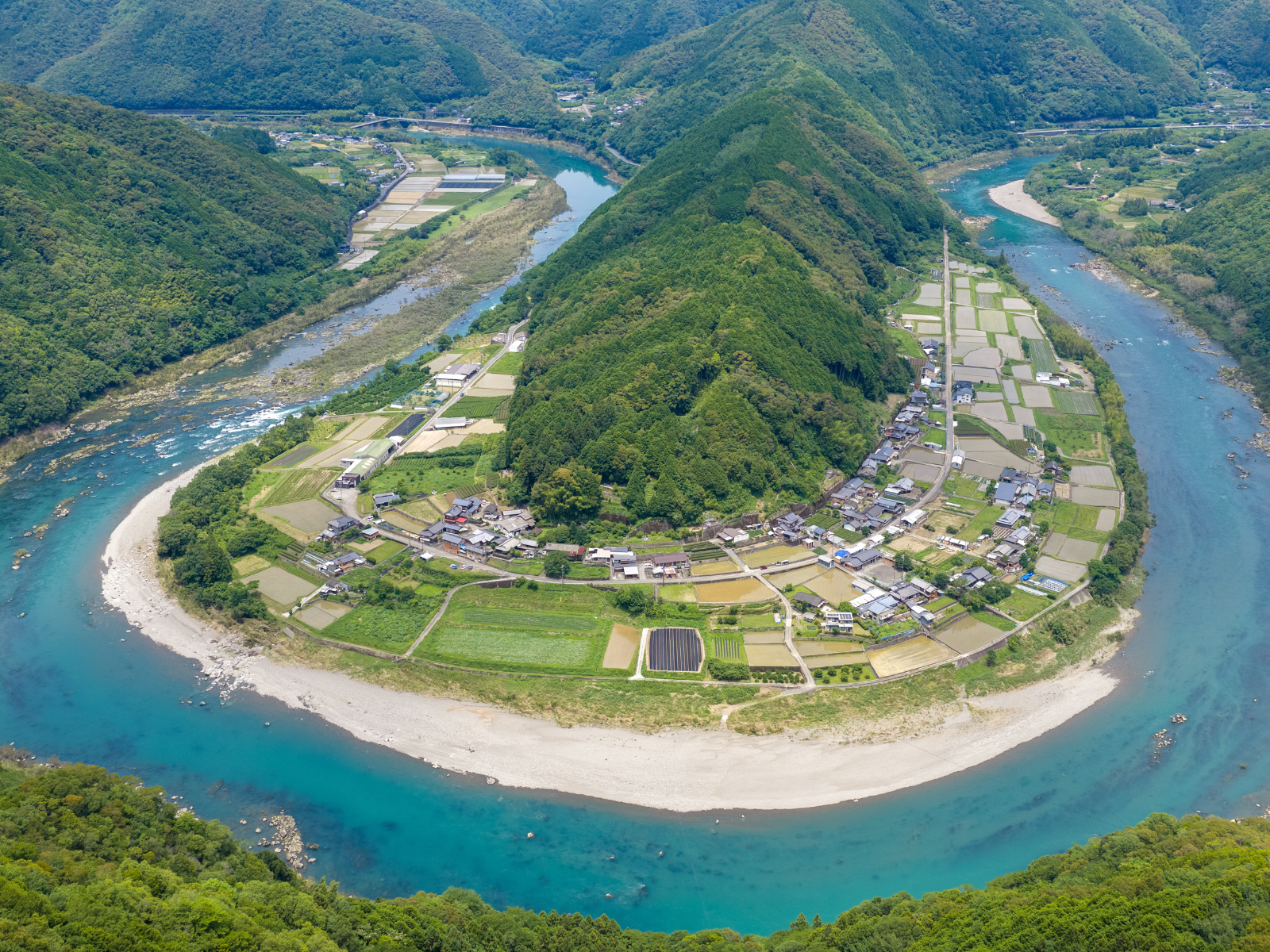 四国の河川景観