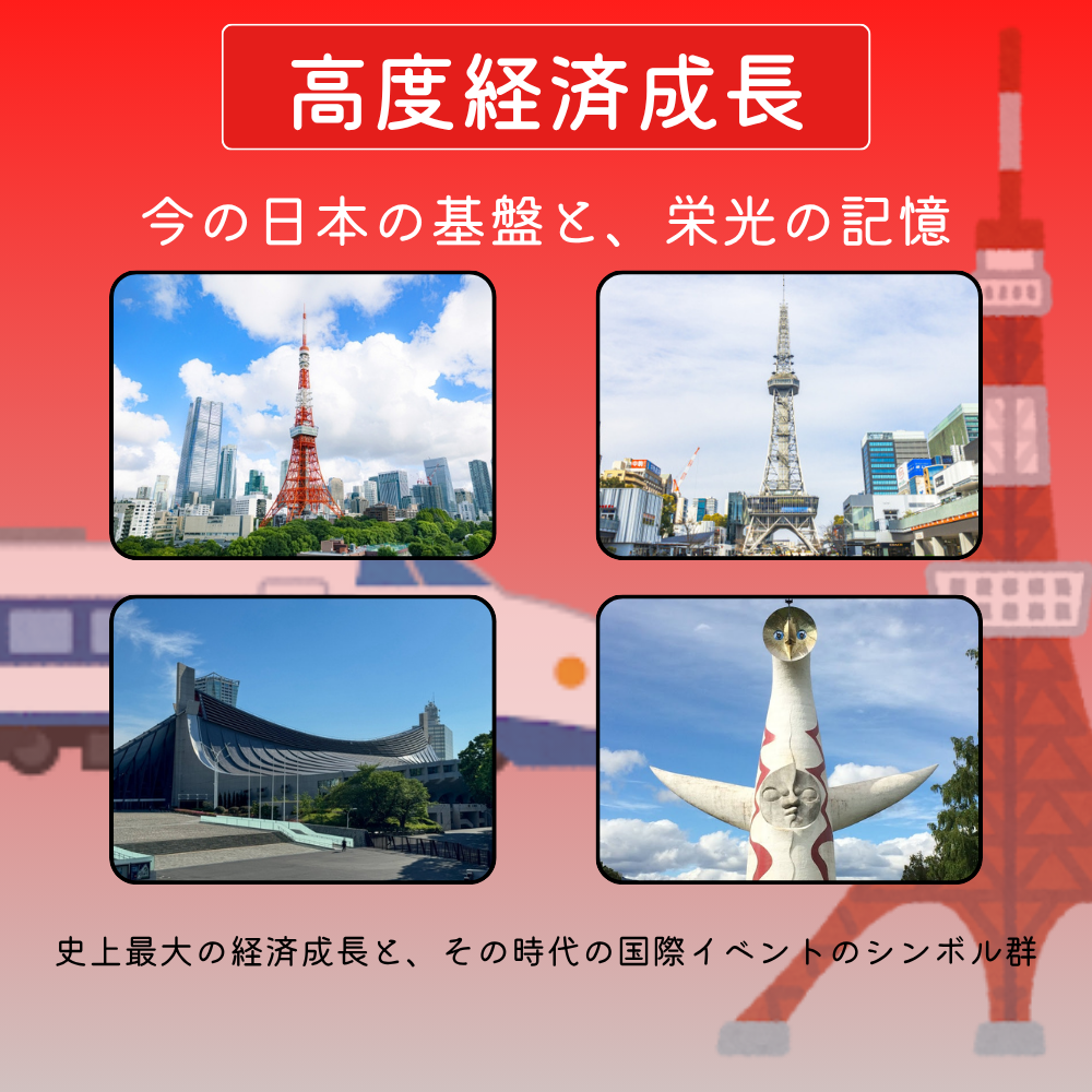 高度経済成長-今の日本の基盤と栄光のシンボル-